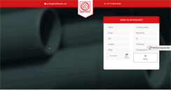 Desktop Screenshot of colddrawnaluminiumpipe.com
